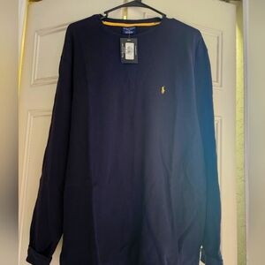 Polo by Ralph Lauren Blue Long Sleeve Tee